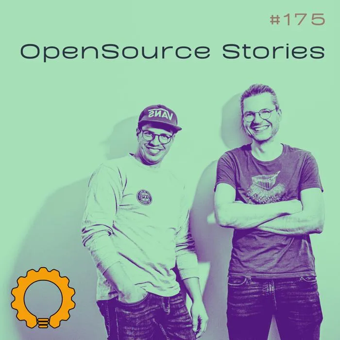 Details zur Podcast Episode #175 Von Lustig bis Traurig: Wenn Open Source Geschichten schreibt